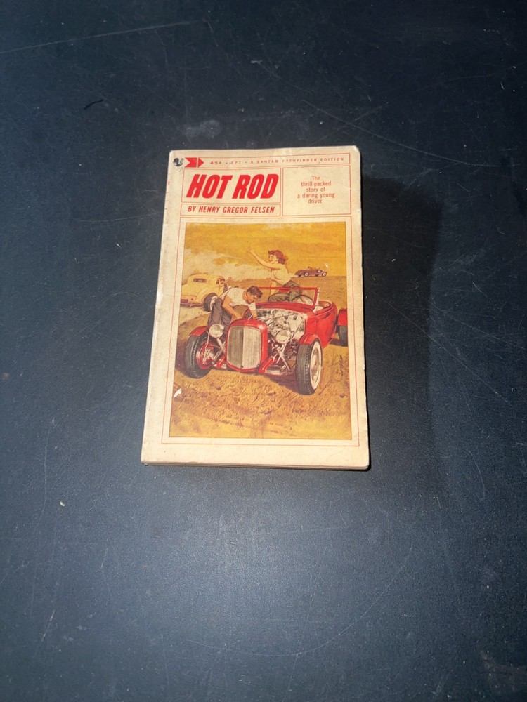 Hotrod by Henry Gregor Felson Paperback Book 1963 Printing Batam Pathfinder