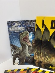 10 DINOSAURS ACTIVITY BOOKS. Paint, Color, Stickers & Puzzles NOS