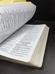 🙏 NEW AMERICAN BIBLE Saint Joseph Edition Large Type 611 / 13B Black Leather