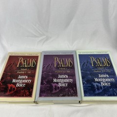 Psalms: An Expositional Commentary (Complete 3 Volume Set)