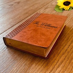Personalized KJV Family Study Bible, Custom KJV Study Bible, Wedding Gifts