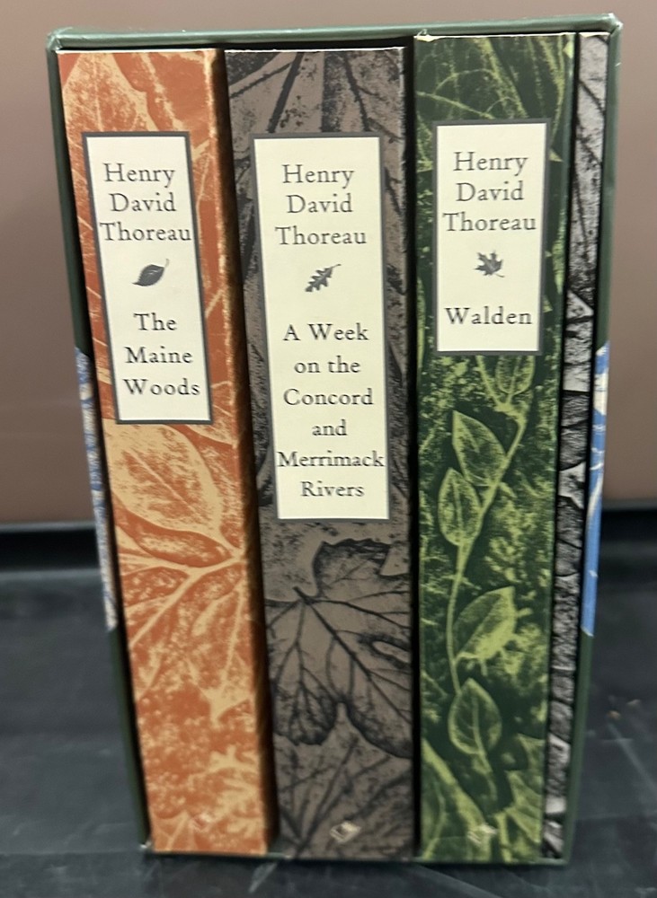 Henry David Thoreau Box Set: Walden, Maine Woods, A Week On The Concord & Extra