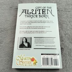 Gift Of The Aluien Thrice Born By Summer Hanford With Bookmark Signed To Summer