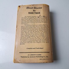 Short Stories Mark Twain Vintage Airmont Classic