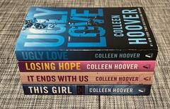 Colleen Hoover Novels Lot of 4 Paperbacks Preowned