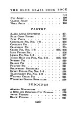 1911 The Blue. Grass Vintage Cook Book 388 Pages