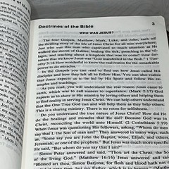 Holy Bible Concordance KJV Red Letter Edition 1973 Burgundy Word Aflame Press