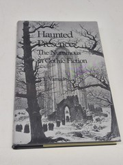 Haunted Presence The Numinous In Gothic Fiction S.L. Varnando Inscribed Signed