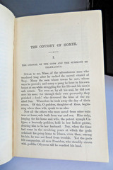 1891 Palmer’s The Odyssey of Homer *VIDEO* by G.H. Palmer Houghton Mifflin Co.
