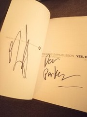 SIGNED Yes, Chef : A Memoir by Marcus Samuelsson with Veronica Chambers 2013, TP