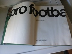 THE PRO FOOTBALL EXPERIENCE David BOSS 10.5 x 14 x 1.5 in Hardcover Coffee Table