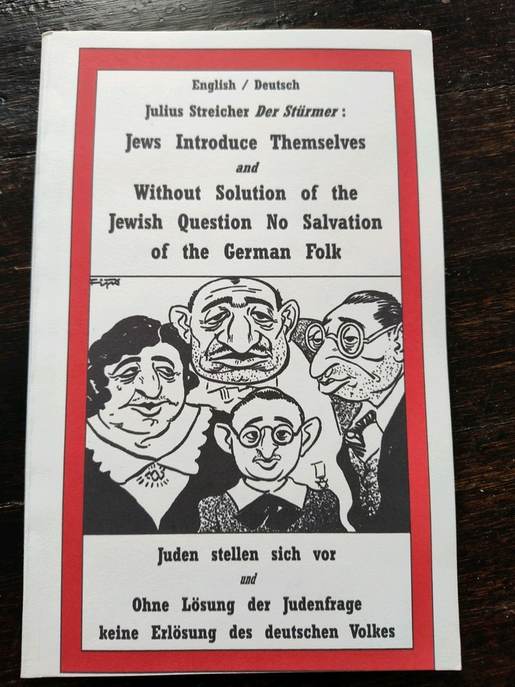 Jews Introduce Themselves Julius Streicher WWII