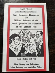 Jews Introduce Themselves Julius Streicher WWII