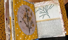 Eclectic Handmade Junk Journal 3 Signatures 144 pages