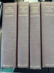 The Story Of Civilization – Will Durant (RED) PICK YOUR TITLE