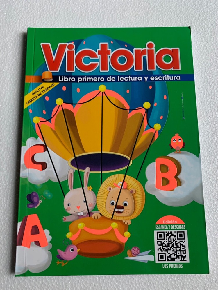 Victoria BOOK Learning to read in Spanish Libro de lectura y escritura VICTORIA