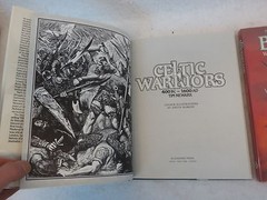 Tim Newark CELTIC WARRIORS & THE BARBARIANS Blandford Press 1986 HC/DJ