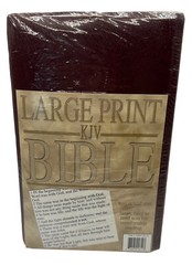 Holy Bible KJV King James Version ICC Large Print New Sealed