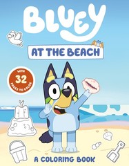 Bluey: At The Beach: A Coloring Book