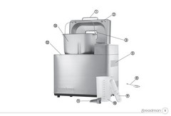 BREADMAN BK1050S BK1060S Bread Maker Manual + Recipes – LOOP BOUND, TOUGH JACKET