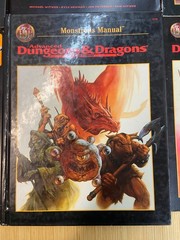 Rare Dungeons and Dragons Materials Including the Monsters Manual