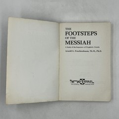 THE FOOTSTEPS OF THE MESSIAH ARNOLD G. FRUCHTENBAUM ARIEL 1993 PAPERBACK BLUE