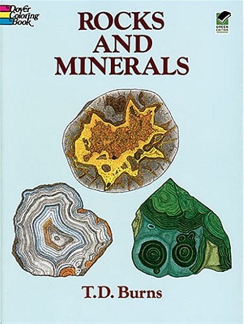 Rocks and Minerals Coloring Book, Paperback by Burns, T. D., Brand New, Free …