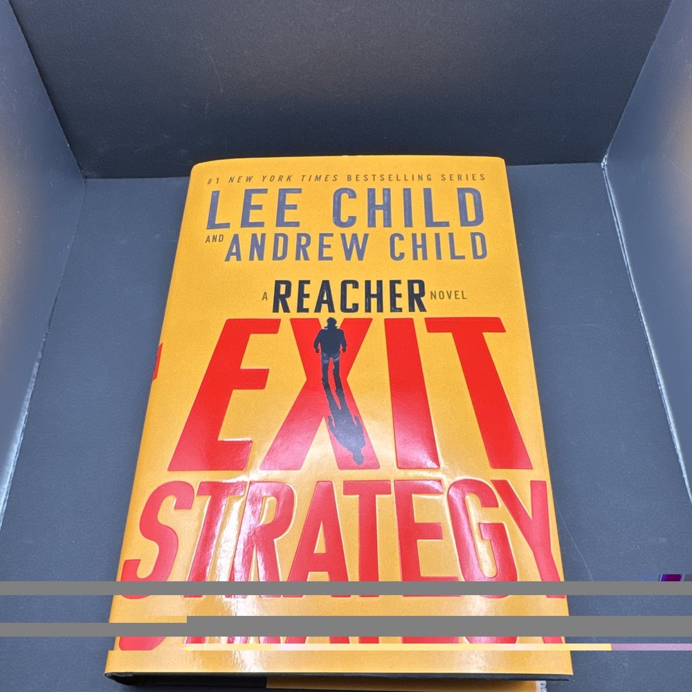 Random House Exit Strategy Jack Reacher Lee Child Andrew Child 2025 Hardcover DJ