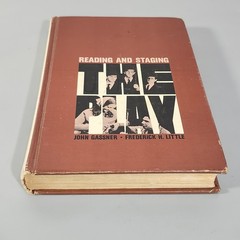 Reading Staging The Play Anthology of One-act Plays 1967 Book HC Performing Arts