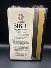 Holy Bible KJV Special Award Student’s Red Letter World Bible Dictionary