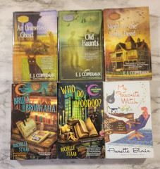 Large Lot of 42 COZY MYSTERY~Mixed Authors~Various Themes~WOMEN SLUETHS~