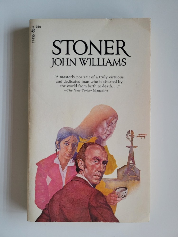 1972 STONER JOHN WILLIAMS POCKET BOOKS PAPERBACK EARLY 1ST PRINTING VERY RARE VG