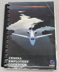 Cessna Employees’ Cookbook – rare – 500+ pages