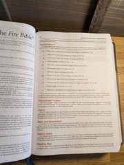 ESV FIRE BIBLE (FLEXISOFT, SLATE/CHARCOAL, RED LETTER): ENGLISH STANDARD VERSION