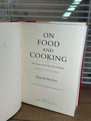 On Food and Cooking by Harold McGee 2004, Hardcover