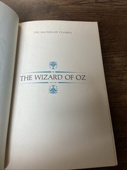The Wizard of Oz by L. Frank Baum Macmillan 1962 Hardcover Illustrated 1st Print