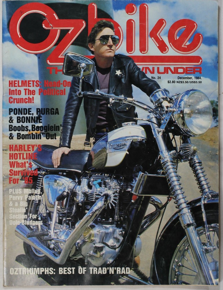 Oz Bike – #24 December 1984 – Harley Davidson Motorcycles (B5)