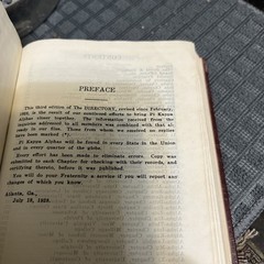 Pi Kappa Alpha Fraternity 1928 Directory