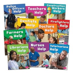 Capstone Press Our Community Helpers Book Set – Set of 10 – Paperback