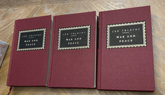 War And Peace 3 Volume Box Set Everyman’s Library Leo Tolstoy HC Germany 1992