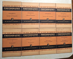 Theory and Practice of Photography Lot 35 Vintage Books 1950s NYI NY Institute