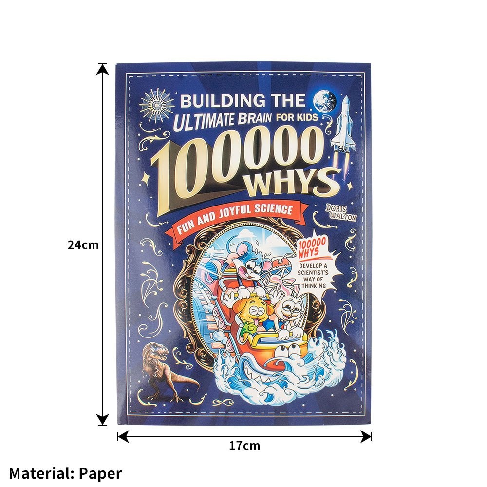 Children’s Encyclopedia Why 100,000? Kids Book Ages 6-12 Extracurricular Reading
