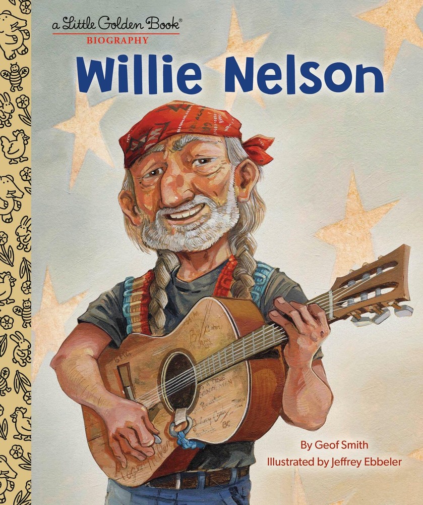 Willie Nelson: A Little Golden Book Biography Silver