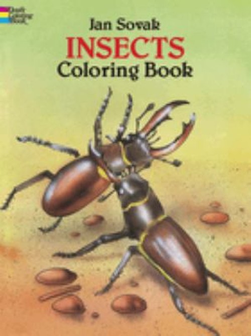 Insects Coloring Book Paperback Jan Sovak
