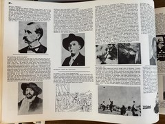 THE BIOGRAPHICAL ALBUM OF WESTERN GUNFIGHTERS HB BOOK ED BARTHOLOMEW 1st ED 1958