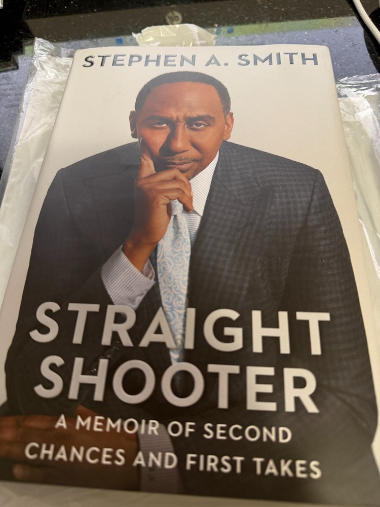 Stephen A. Smith HAND SIGNED Straight Shooter : A Memoir Hardcover ESPN First ed