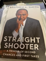 Stephen A. Smith HAND SIGNED Straight Shooter : A Memoir Hardcover ESPN First ed