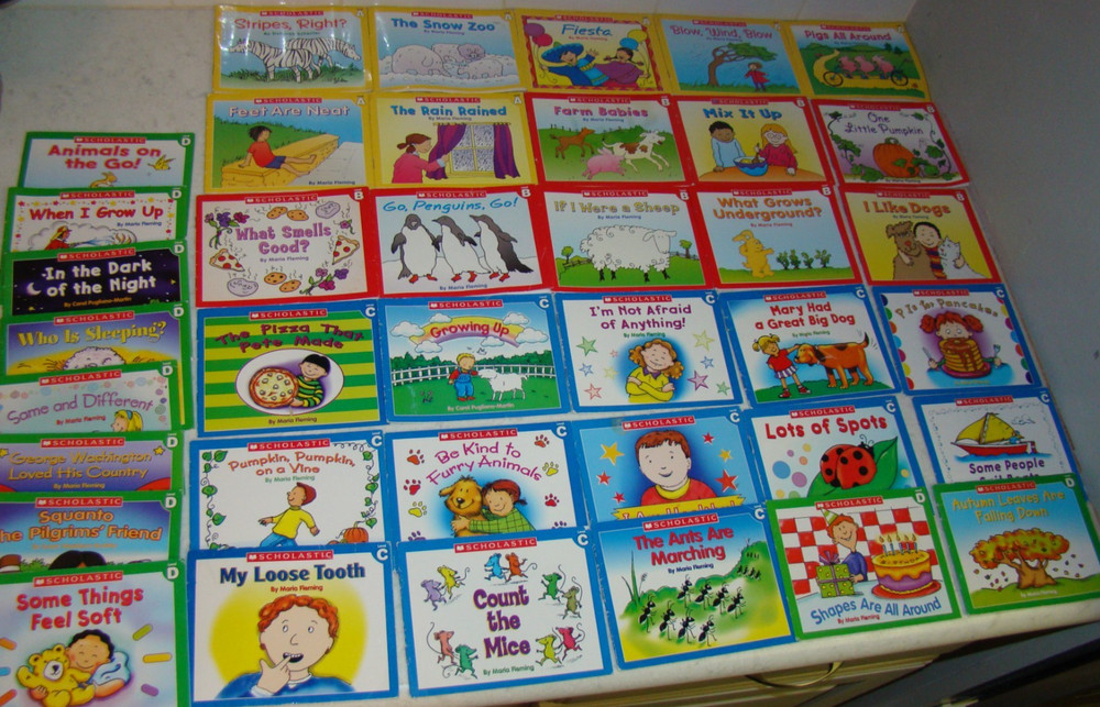 Lot 38 Little Leveled Readers Learn to Read Children’s Phonics Reading Books A-D