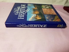 Our World’s Heritage Book National Geographic Society 312 Pages Illustrated