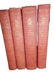 VTG RARE Honore de Balzac Lot of 4 „Parisian Life” Avil Publishing 1901 – HC GC
